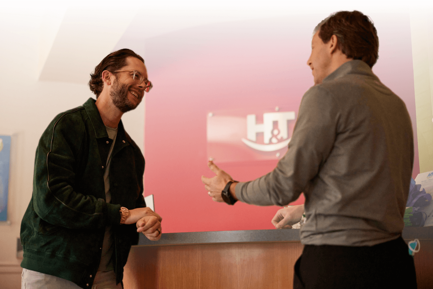 Consulting an orthodontist